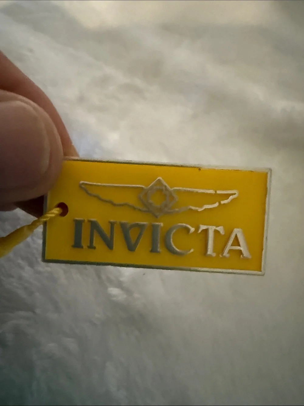 Invicta Silver Stainless Steel Chronograph Watch with White Dial men’s